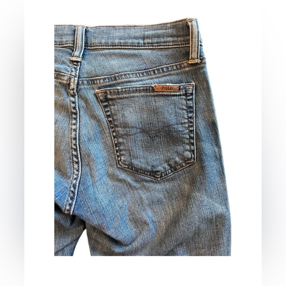 Polo Ralph Lauren Tompkins Skinny Crop Vintage with Frayed Hem. - Picture 6 of 11